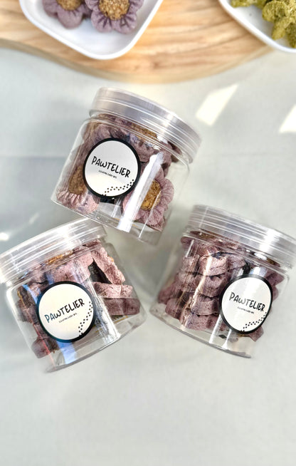 Minty Blueberry Cookies